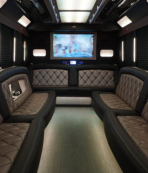 party bus services per hour